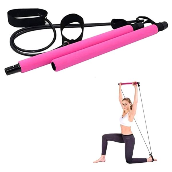 Kit Para Pilates Resistencia Fuerza Excelente Diseño Yoga