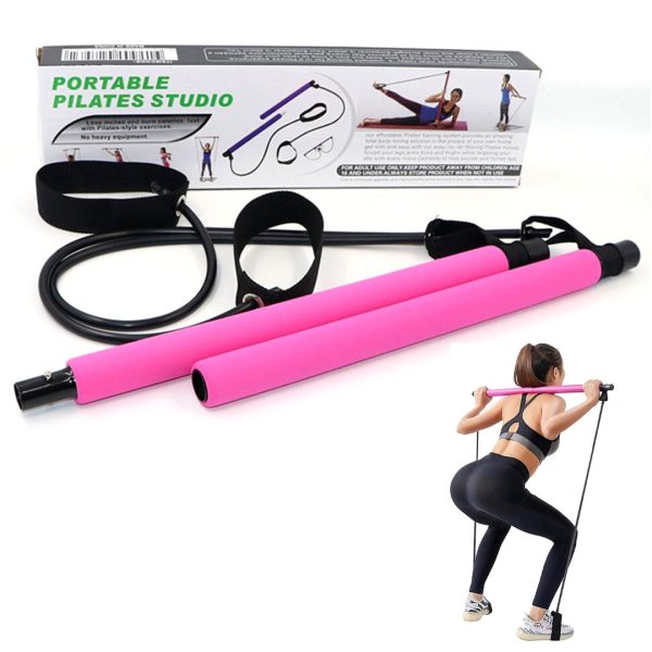 Kit Para Pilates Resistencia Fuerza Excelente Diseño Yoga