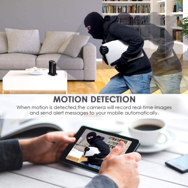 Camara Espia Oculta En Cargador Usb Hub Portatil Vigilancia
