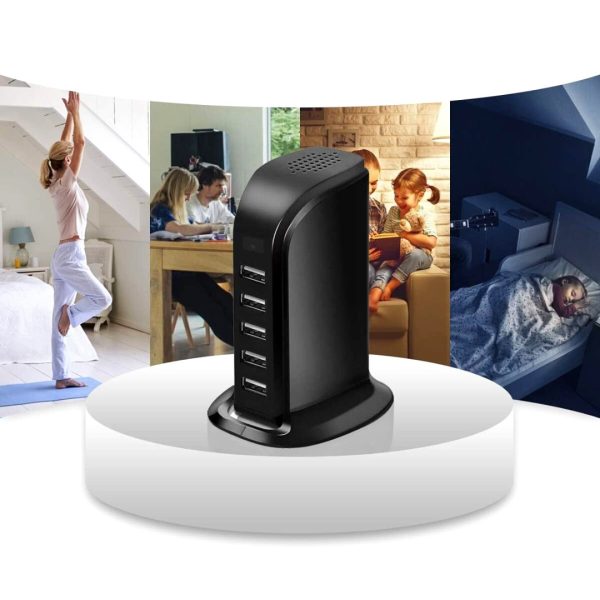 Camara Espia Oculta En Cargador Usb Hub Portatil Vigilancia