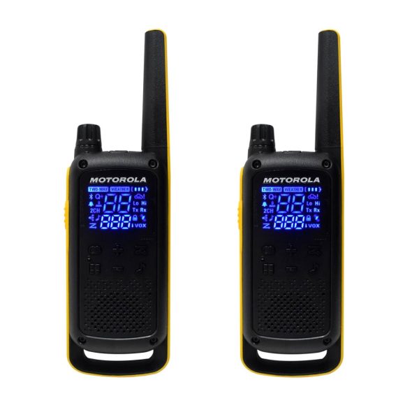 Motorola 2 Walkie Talkie 56km 22Canales 121Códigos Ip54 T470
