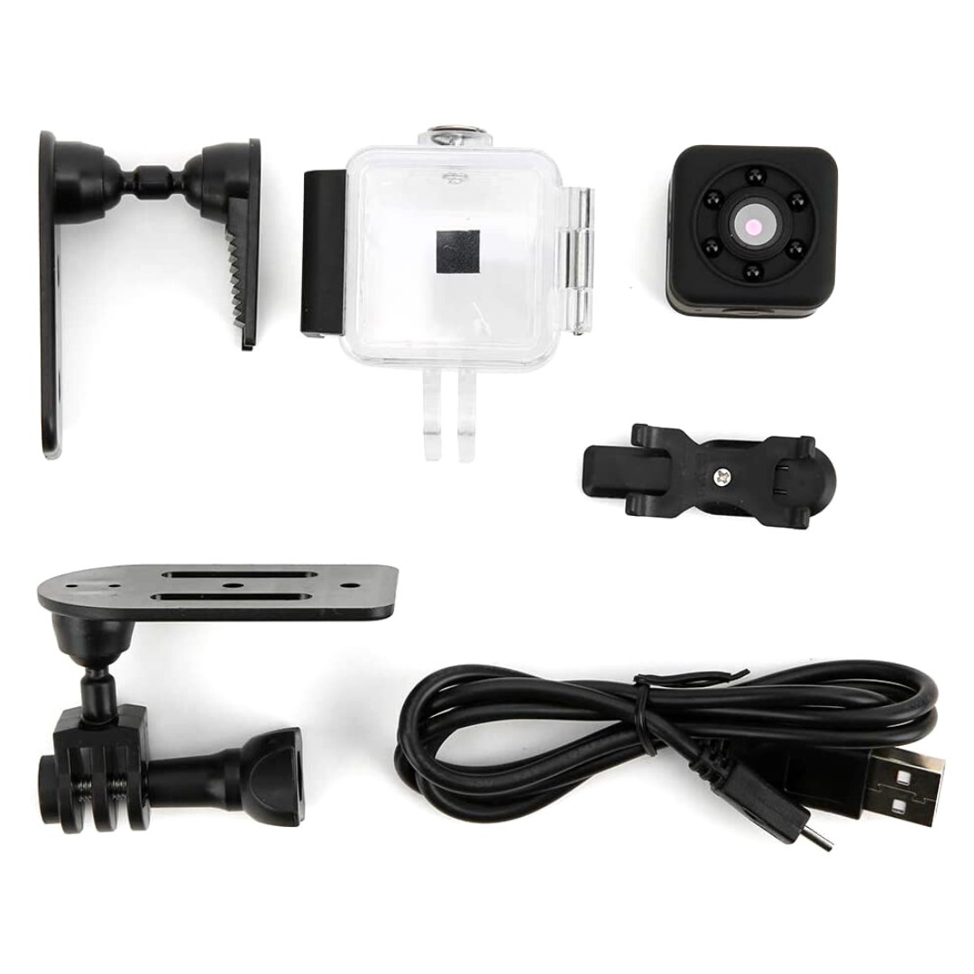 Mini Camara Espia Fhd Sq29 Vision Nocturna Micro Sd WIFI P2P - Impormel