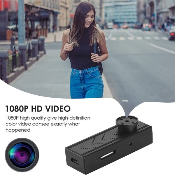 Camara Espia Oculta Tipo Boton 1080P Soporta Micro Sd WIFI P2P