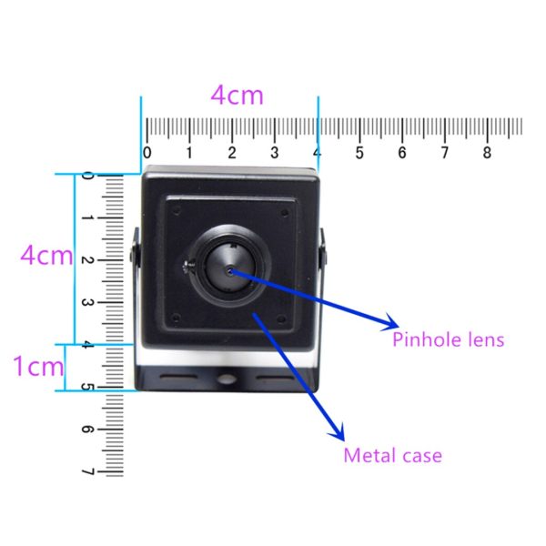 Mini Cámara Espía Ip Red Oculta 1080p Onvif H.265 Nvr Pc