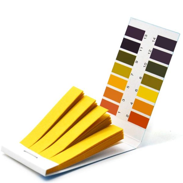 80 Tiras De Pruebas Papel Ph 1-14 Papel Tornasol Agua Acidez