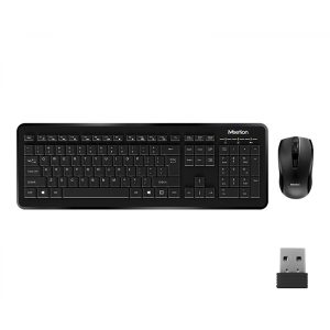 Combo Wireless 2n1 Mt-c4120 Teclado Mouse Negro Meetion Numerico