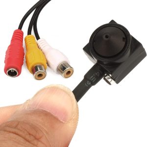 Mini Cámara Pequeña Oculta Espía 1000tvl Audio Para Dvr