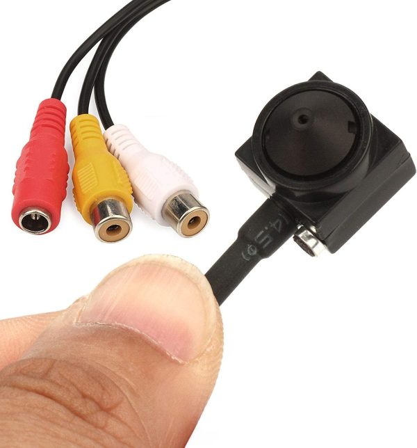 Mini Cámara Pequeña Oculta Espía 1000tvl Audio Para Dvr