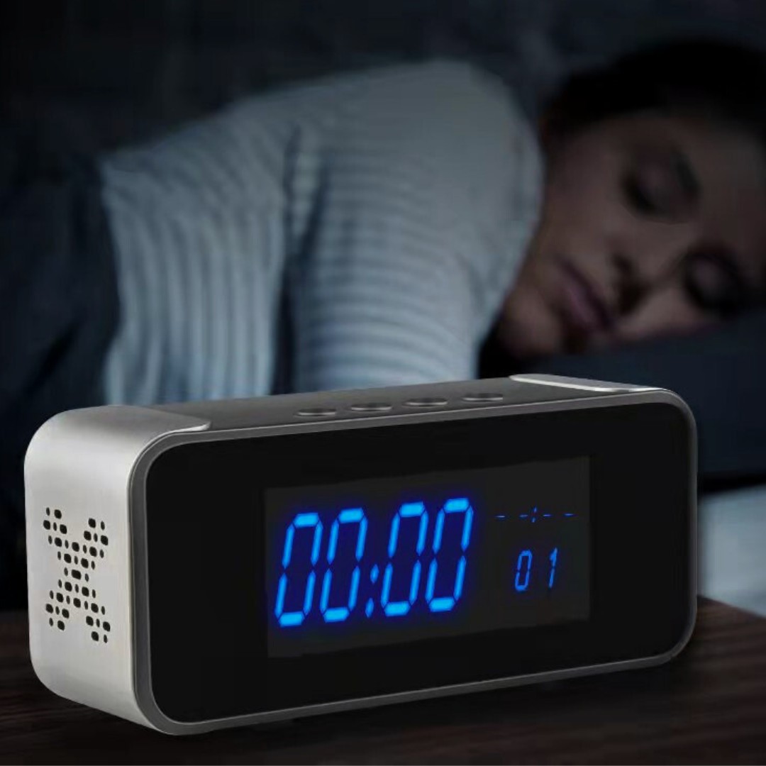 Cámara Oculta IP en Forma de Reloj Despertador Con Wifi Para