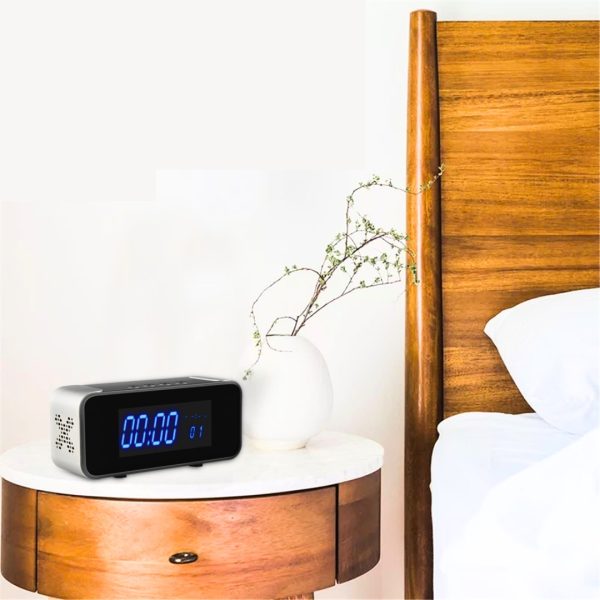 Camara Reloj Espia Ip Wifi 3 EN 1 Hd 1080p Vision Nocturna Bluetooth