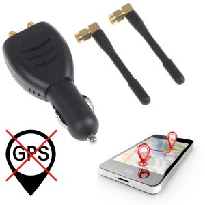 Mini Inhibidor de Señal Portátil Bloqueador GPS Jammer Auto Cigarrera