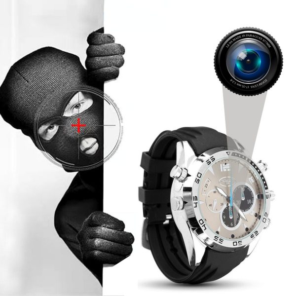Reloj Inteligente Camara Espia 32gb Oculta 1080p Nocturna