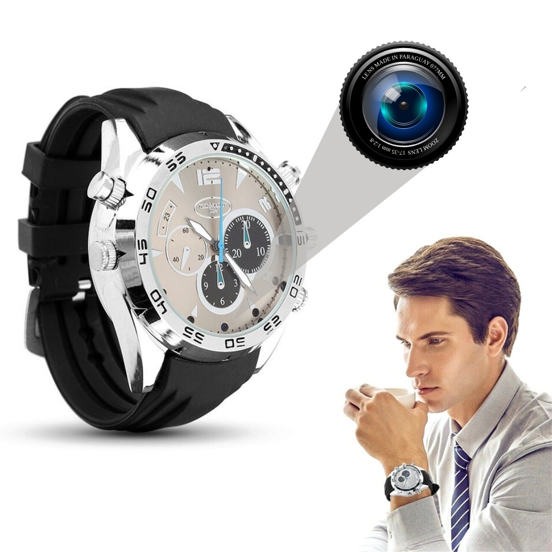 Camara Reloj Espia Full HD - Solumatica - Nocturna 32GB Memoria GENERICO