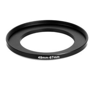 Anillo Adaptador Step Up 49mm A 67mm Filtro Fotográfico