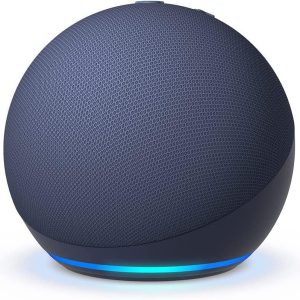 Parlante Echo Dot 5ta Gen Inteligente Alexa Amazon Asistente Virtual Color Carbon