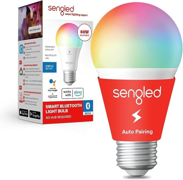 Foco Inteligente Sengled Cambia Color Alexa Bluetooth Smart
