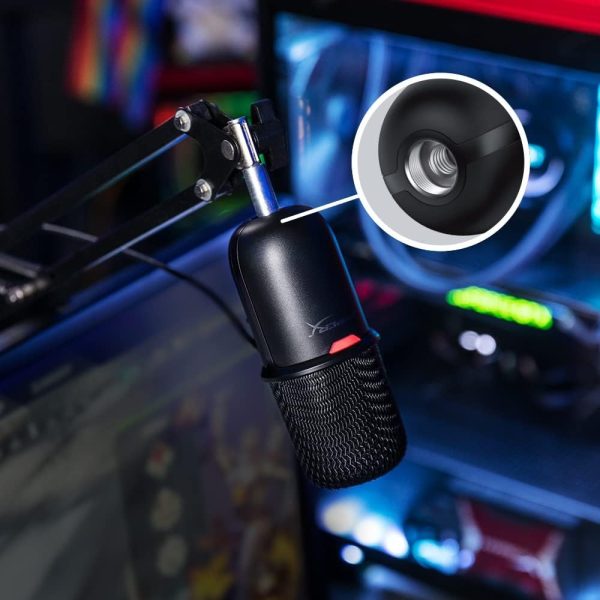 Micrófono Hyperx Solocast Condensador Cardioide Negro