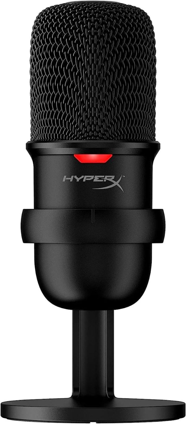 Micrófono Hyperx Solocast Condensador Cardioide Negro
