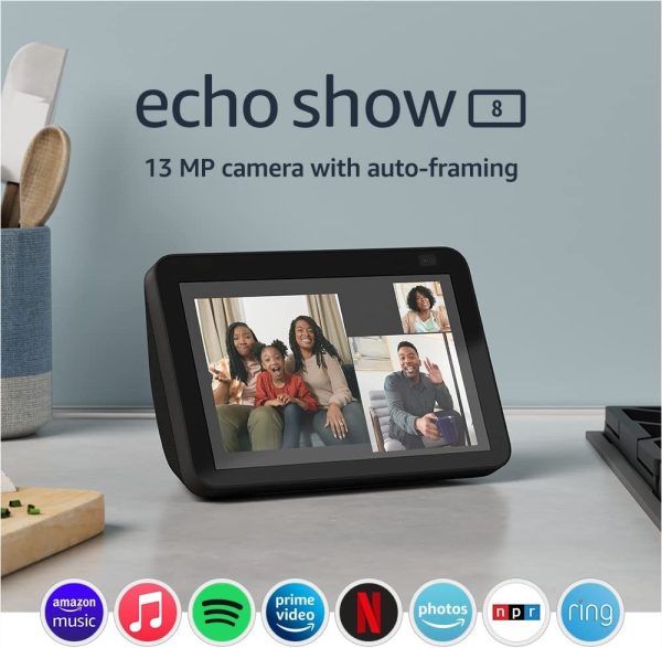 Amazon Echo Show 8 2da Gen Con Asistente De Voz Alexa