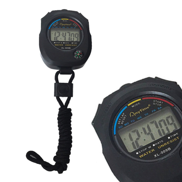 Cronómetro Digital Electrónico Multifunción Impermeable Entrenadores