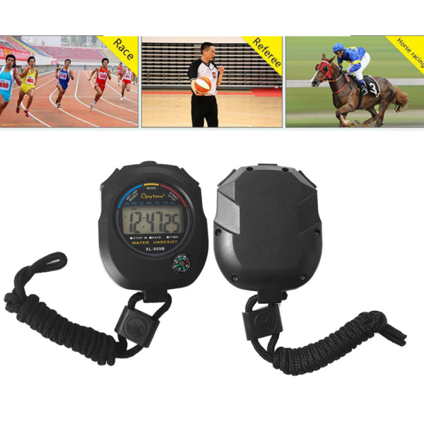 Cronómetro Digital Electrónico Multifunción Impermeable Entrenadores