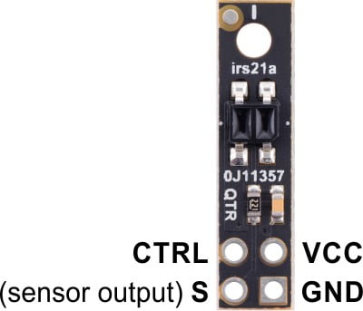 Sensor de Reflectancia QTR-HD-01RC 1 Canal Salida RC