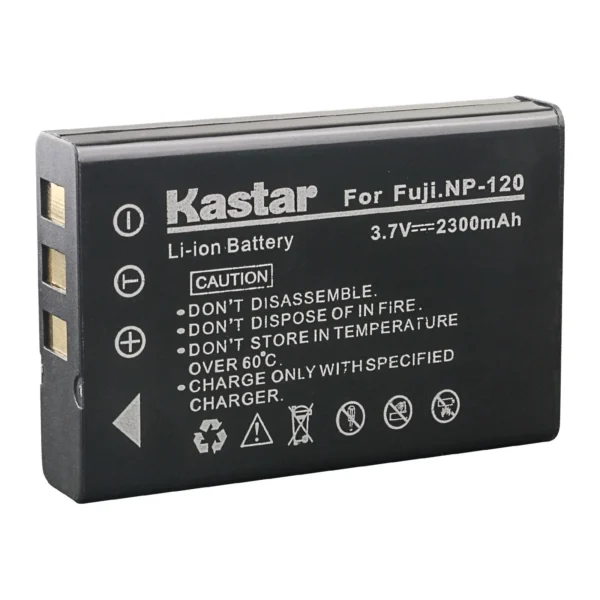 Batería Kastar Para Fujifilm NP-120 Videocámara Digital NP-120 Minolta MN80NV