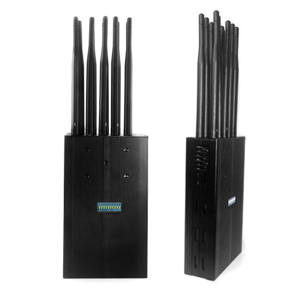 Inhibidor Celulares Portatil Gsm 3g 4g Wifi 10 Antenas Portatil Jammer