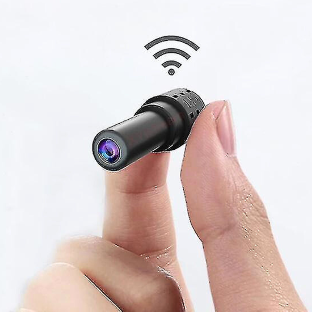 Mini cámara espía oculta, Full HD 1080P portátil micro cámara espía  vigilancia con visión nocturna, sensor de movimiento, vista remota