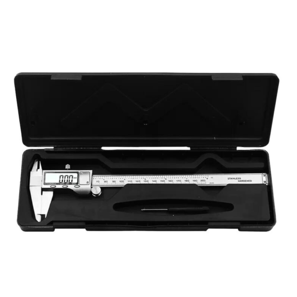 Calibrador Digital Pie De Rey Vernier Metalico con Estuche 8" 200mm