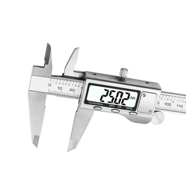 Calibrador Digital Pie De Rey Vernier Metalico con Estuche 8" 200mm