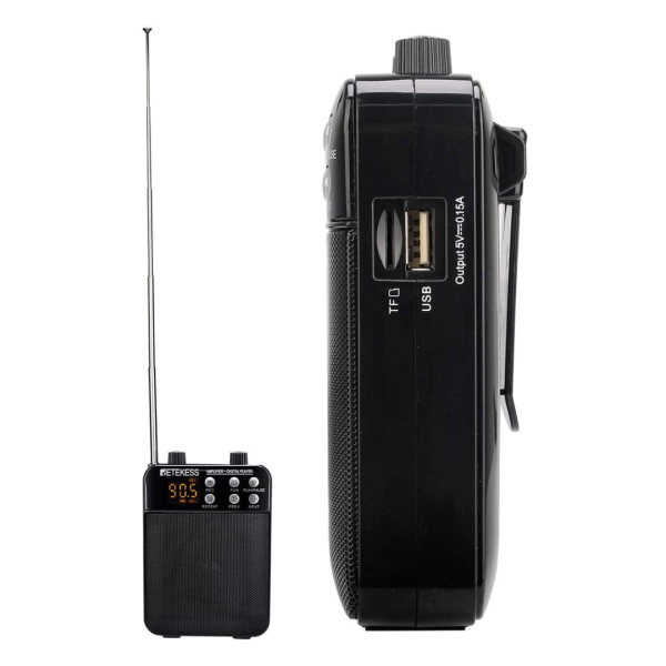 Megáfono Portátil 3W Grabación Radio FM MP3 Amplificador Voz Micrófono Profesores Guía Turística