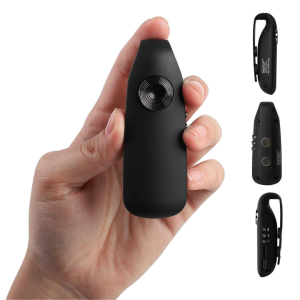 Mini Cámara Espía Oculta Body Seguridad Pequeña Grabadora Voz Con Clip Portátil