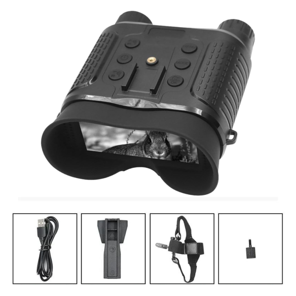 Binoculares NV8160 Visión Nocturna Gafas Montaje Cabeza 1080P HD Infrarrojo Digital Batería Recargable