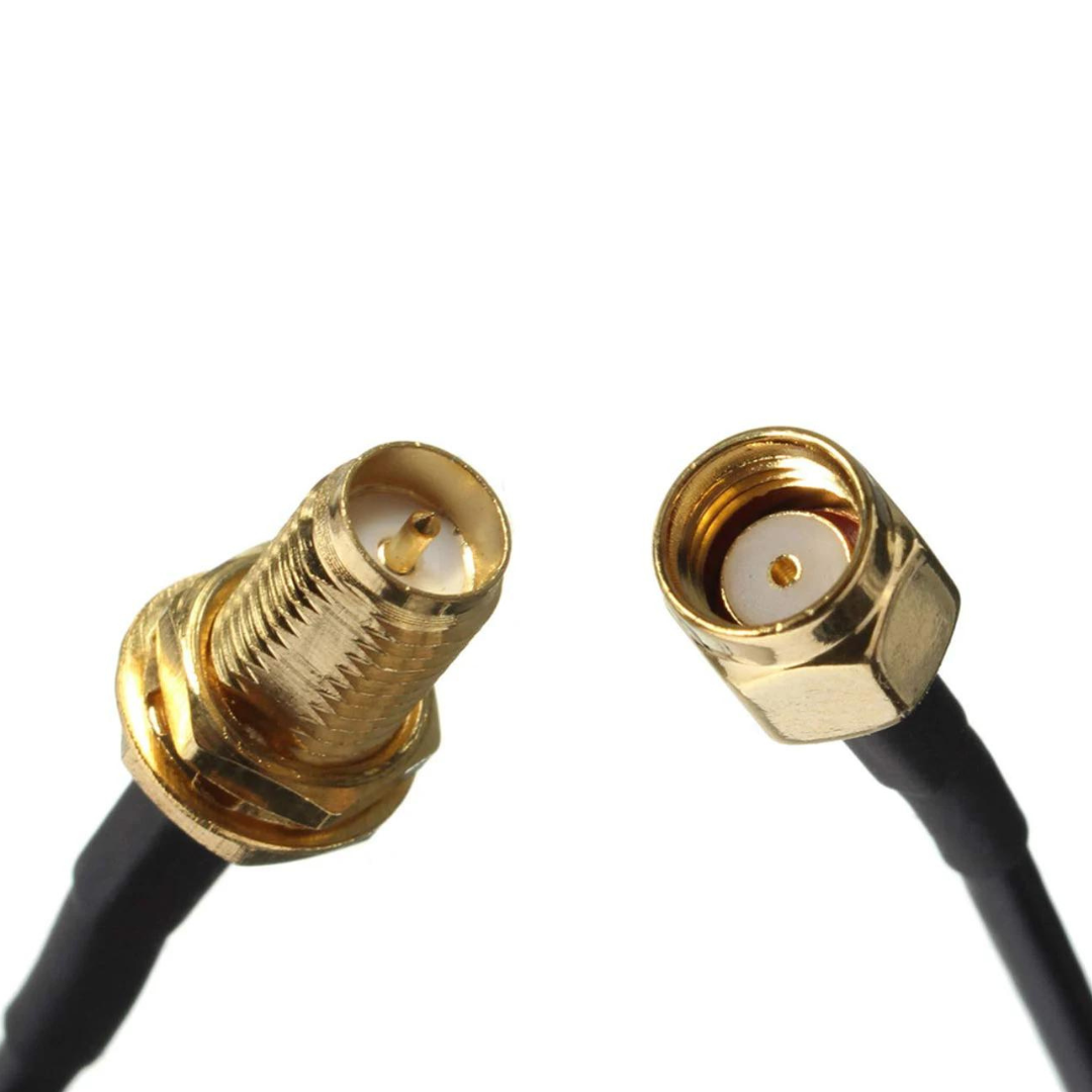 Cable De 20 Metros Prolongador Antena Wifi 2.4ghz Rpsma Pigtail Impormel