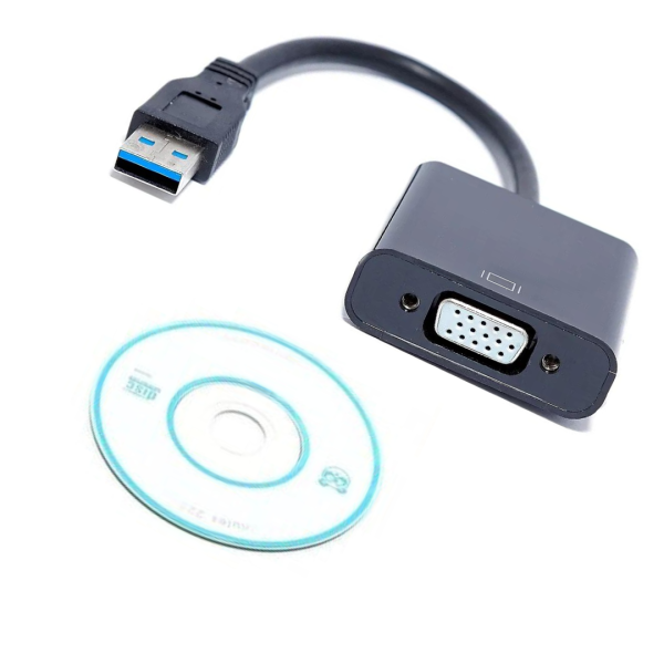Convertidor Usb A Vga 3.0 Superspeed Monitor Multiple