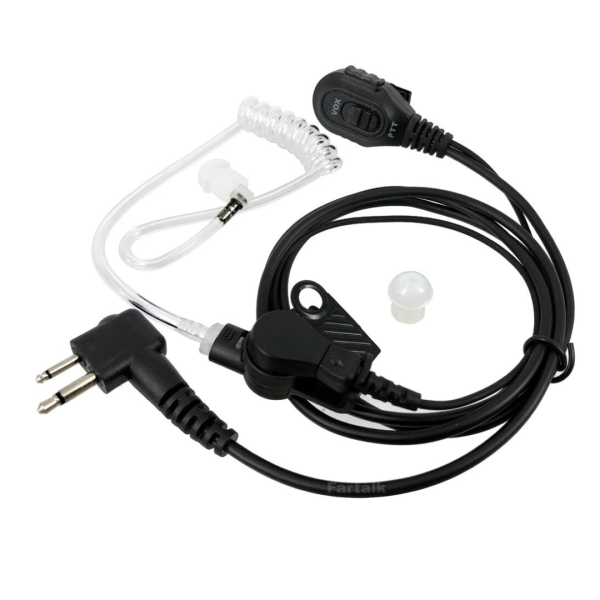 Auriculares con micrófono para MOTOROLA DP1400 EP450 DEP450 CP040 CP140 CP180 XTN446 BPR40 EP350 MP300 CP200