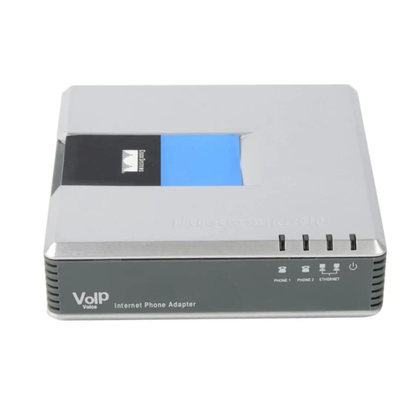 Adaptador Análogo A Telefonía Ip Voip Pap2t Linksys Sip