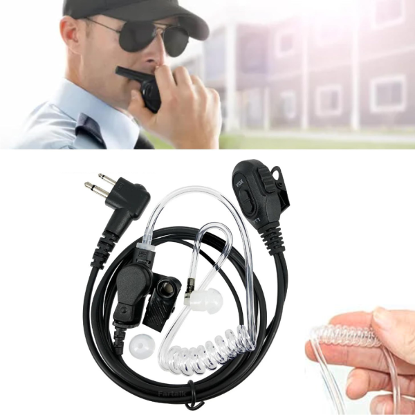 Auriculares con micrófono para MOTOROLA DP1400 EP450 DEP450 CP040 CP140 CP180 XTN446 BPR40 EP350 MP300 CP200