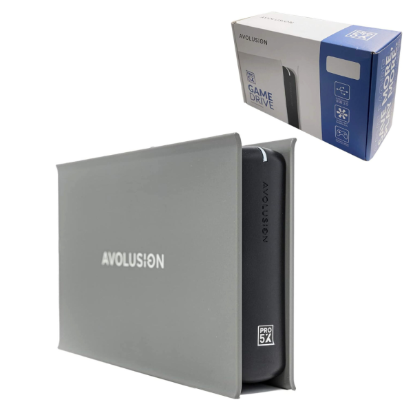 Disco Duro Externo para Juegos USB 3.0 Avolusion Pro 5x 2 TB Compatible Xbox