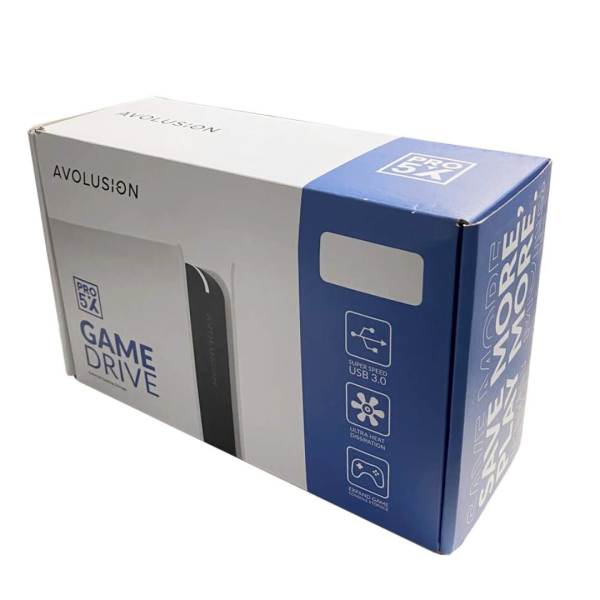 Disco Duro Externo para Juegos USB 3.0 Avolusion Pro 5x 2 TB Compatible Xbox
