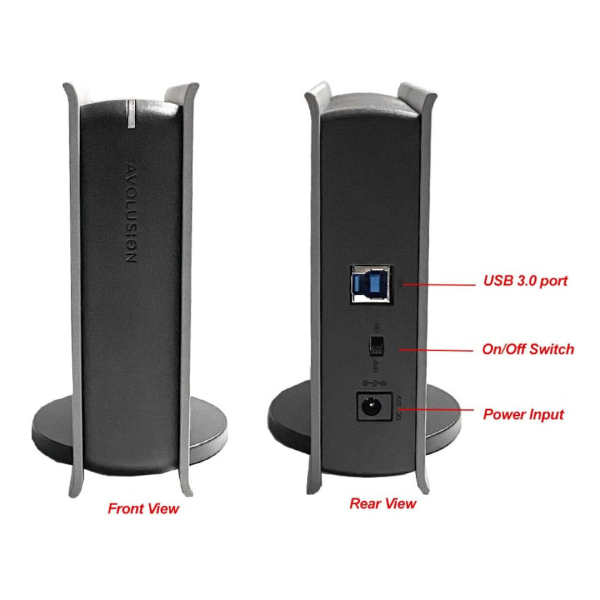 Disco Duro Externo para Juegos USB 3.0 Avolusion Pro 5x 2 TB Compatible Xbox