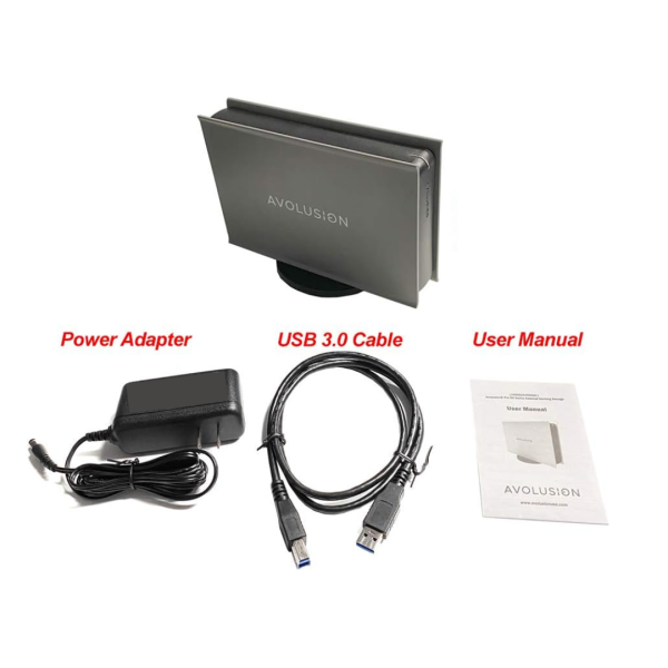 Disco Duro Externo para Juegos USB 3.0 Avolusion Pro 5x 2 TB Compatible Xbox