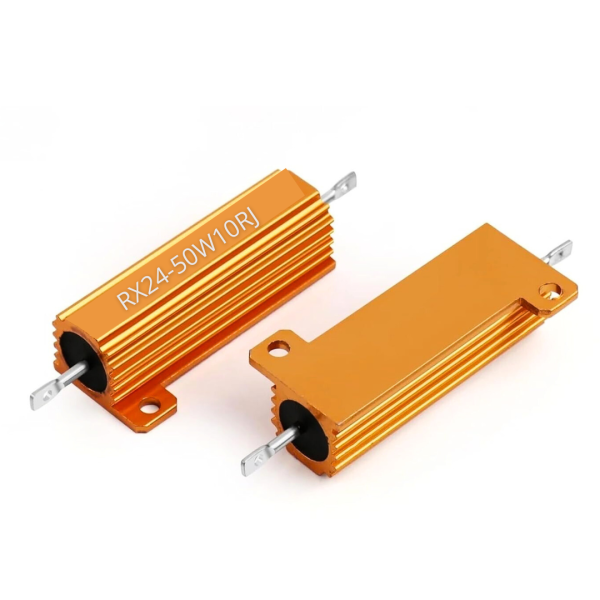 Resistencia De Carga 50w 10 Ohm Disipador De Aluminio