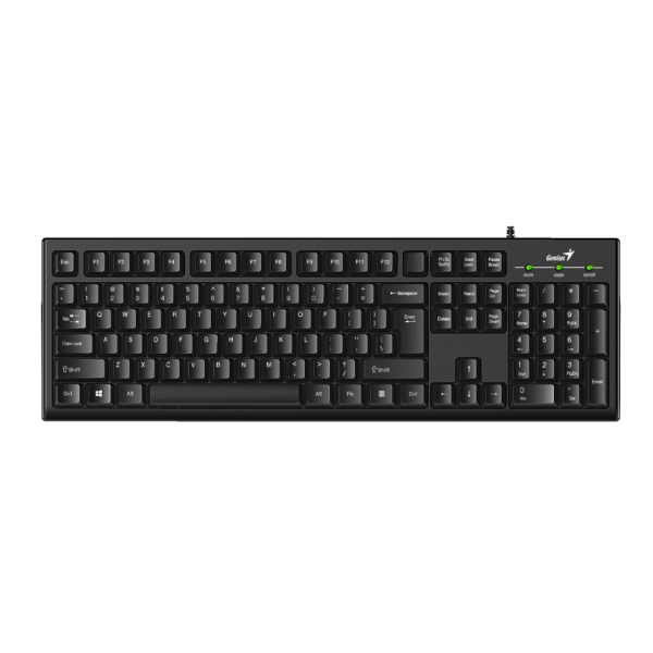 Teclado de Una Mano Genius Smart KB-100 QWERTY Español Color Negro