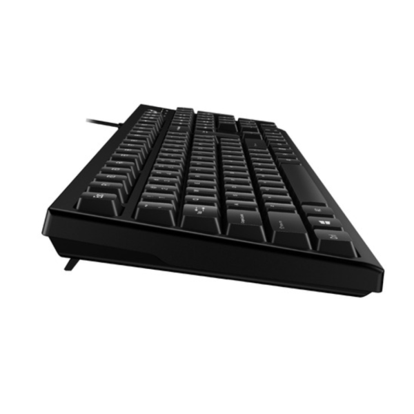 Teclado de Una Mano Genius Smart KB-100 QWERTY Español Color Negro