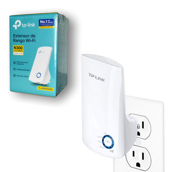 Repetidor Wifi Extensor Wireless N Tp-link Tl-wa850re 300mbp