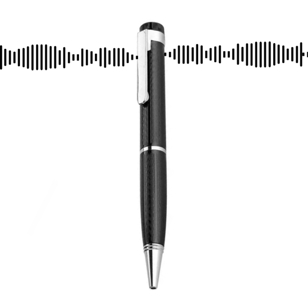 Grabadora de Voz Digital Esfero Pluma 192 Kbps un Solo Botón Reducción de Ruido