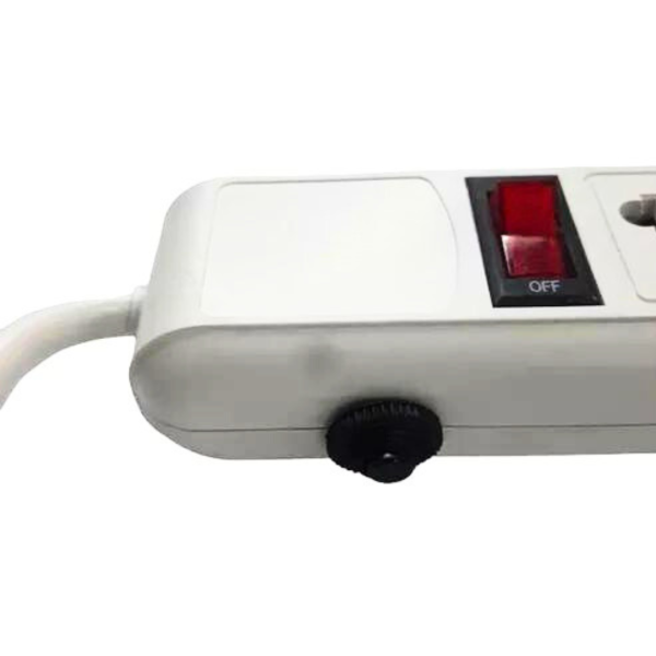 Supresor de Picos Unno Regleta Electrica Protector Voltaje Corta Pico 6 Tomas 1875W