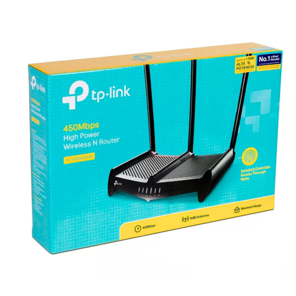 Router Tp-link Rompemuros Tl-wr841hp 300mbps Alta Potencia